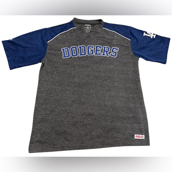 Stitches MLB Los Angeles Dodgers Jersey T-shirt - Picture 1 of 9